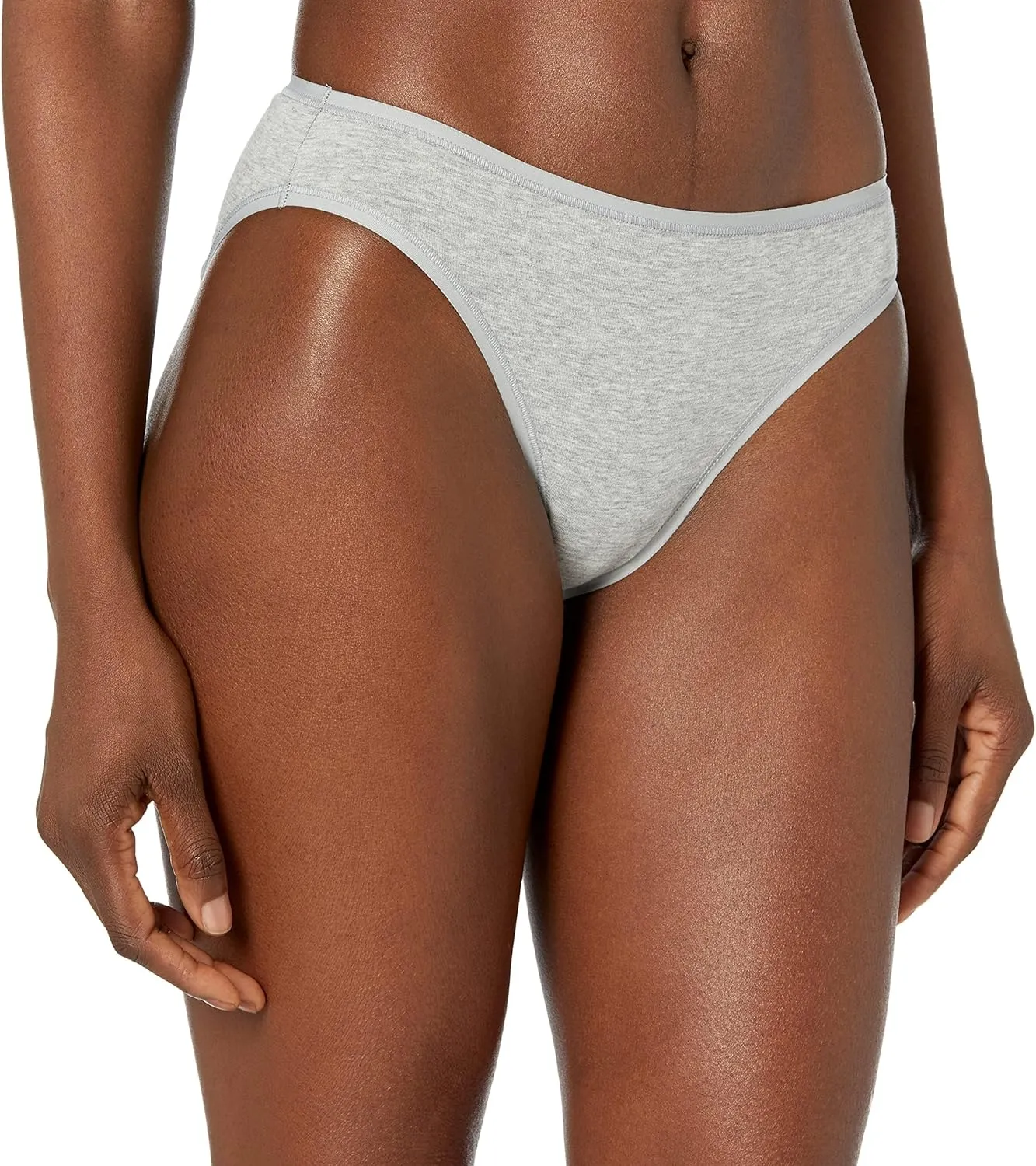 Amazon Essentials Women's Cotton Bikini Brief Underwear (Available in Plus Size), Multipacks