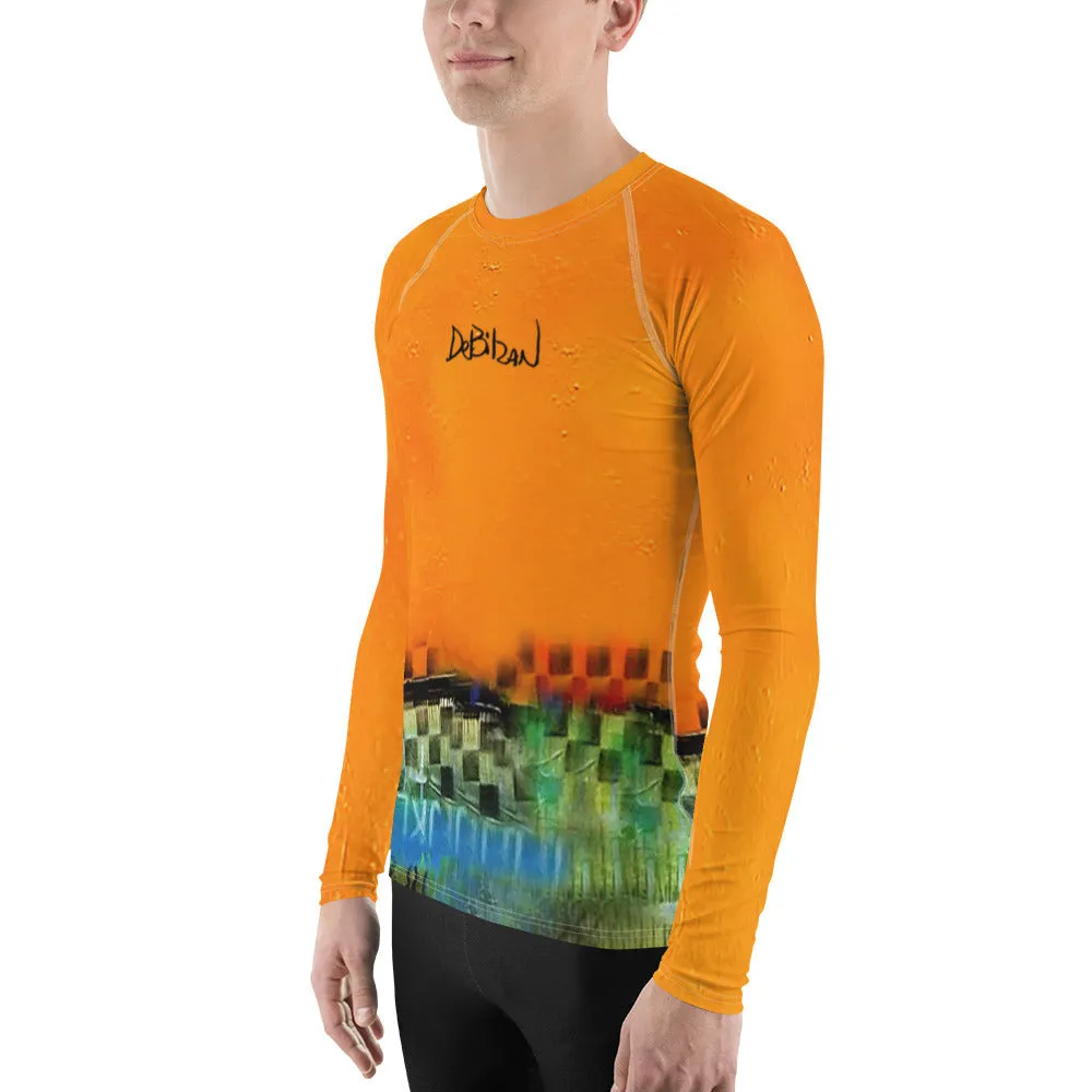 America-The beautiful Men's Rash Guard