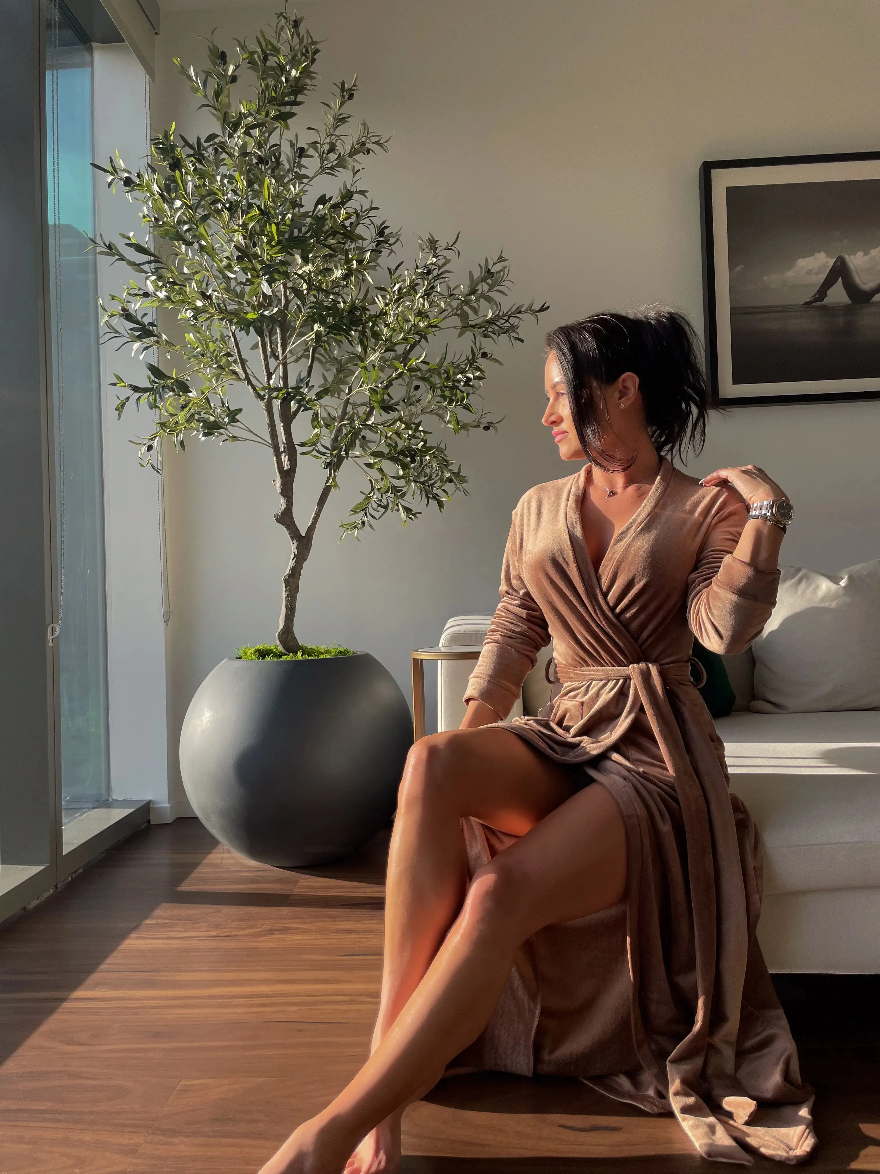 Bronzed Bombshell Robe