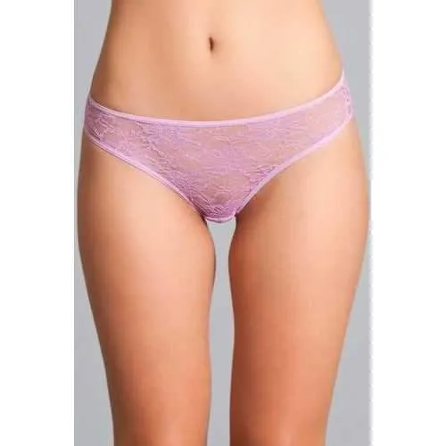BW1782LR Delila Lace & Strap Panty Lavender
