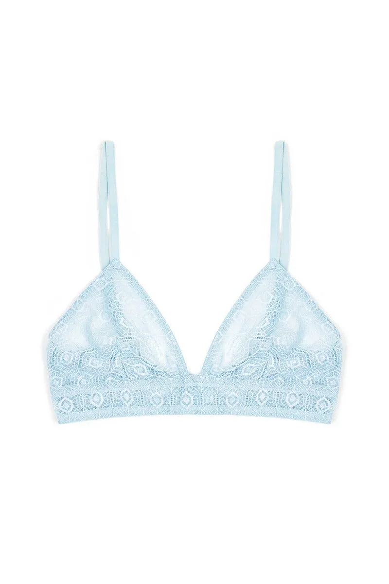 Cobweb Soft Triangle Bra by Else