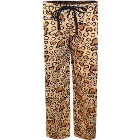 Disney Women's Disney's Minnie Mouse Leopard Print Lounge Pants