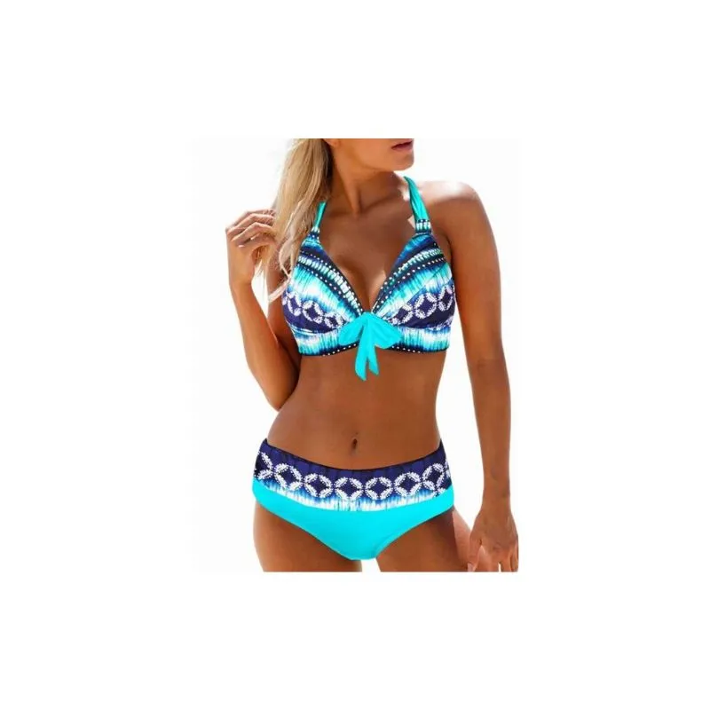 Full Cup Halter Bikini