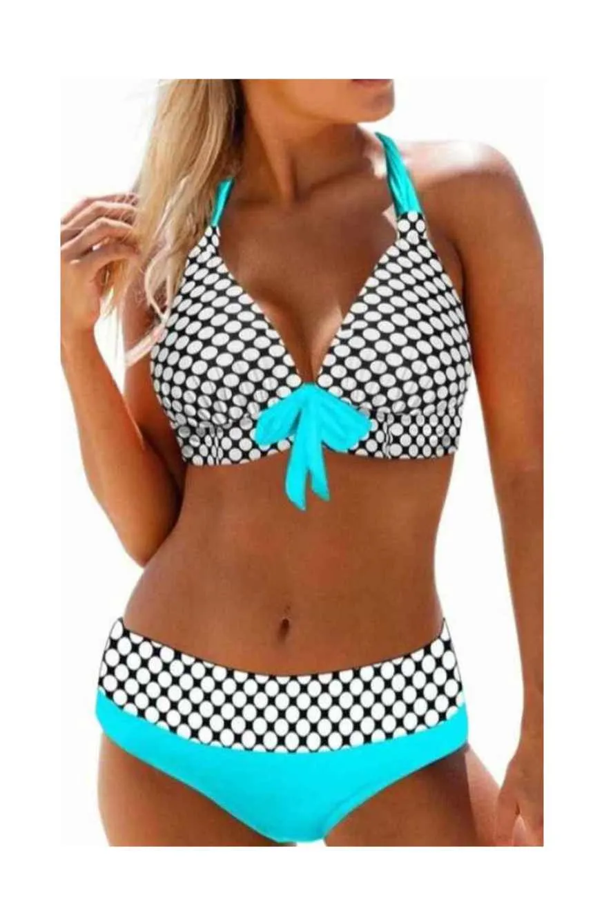 Full Cup Halter Bikini
