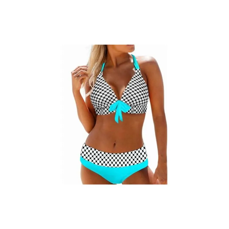 Full Cup Halter Bikini