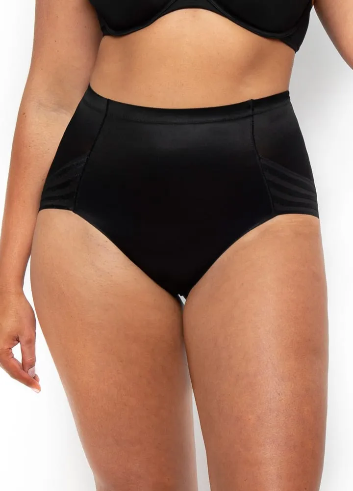Hi-Cut Stripe Control Full Brief