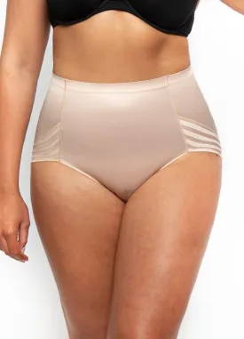 Hi-Cut Stripe Control Full Brief
