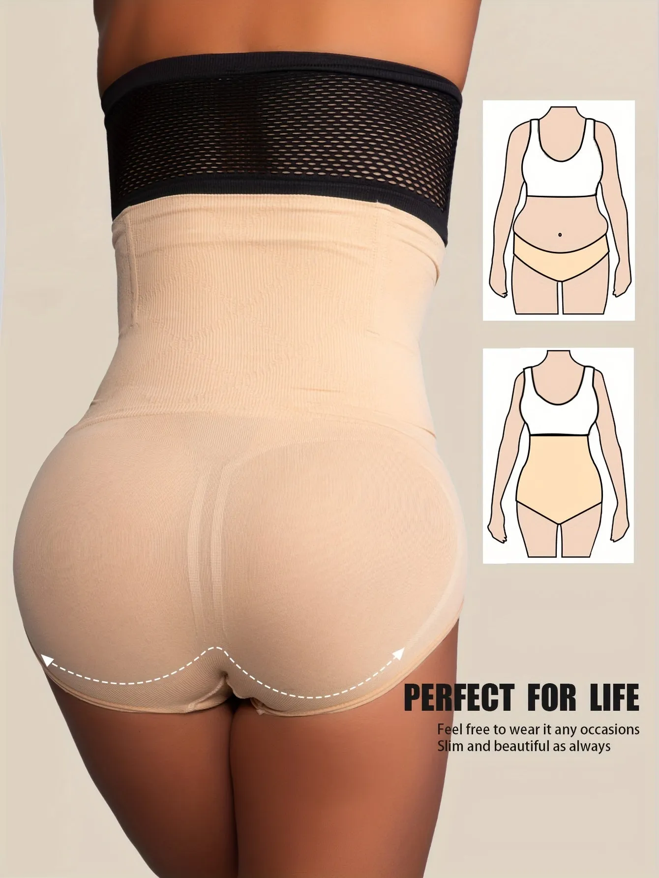 High Waist Tummy Control Shapewear - APS22