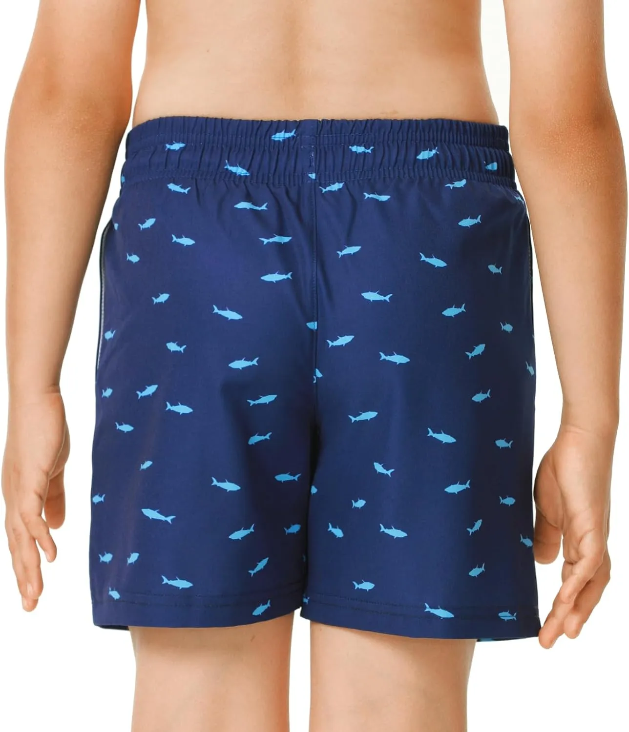HODOSPORTS Boys Swim Trunks Swimwear Bathing Suits Swim Shorts with Pockets