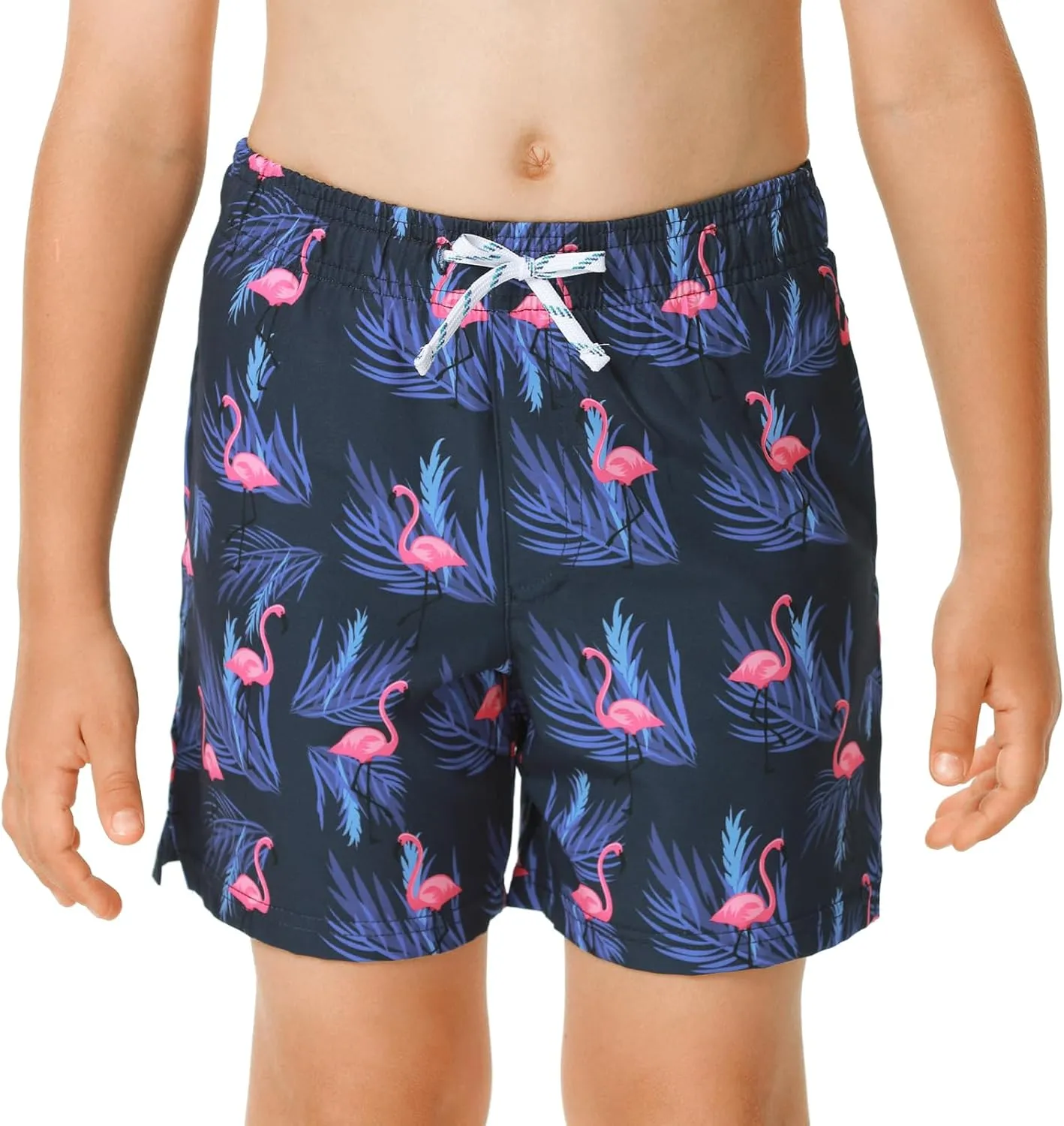 HODOSPORTS Boys Swim Trunks Swimwear Bathing Suits Swim Shorts with Pockets