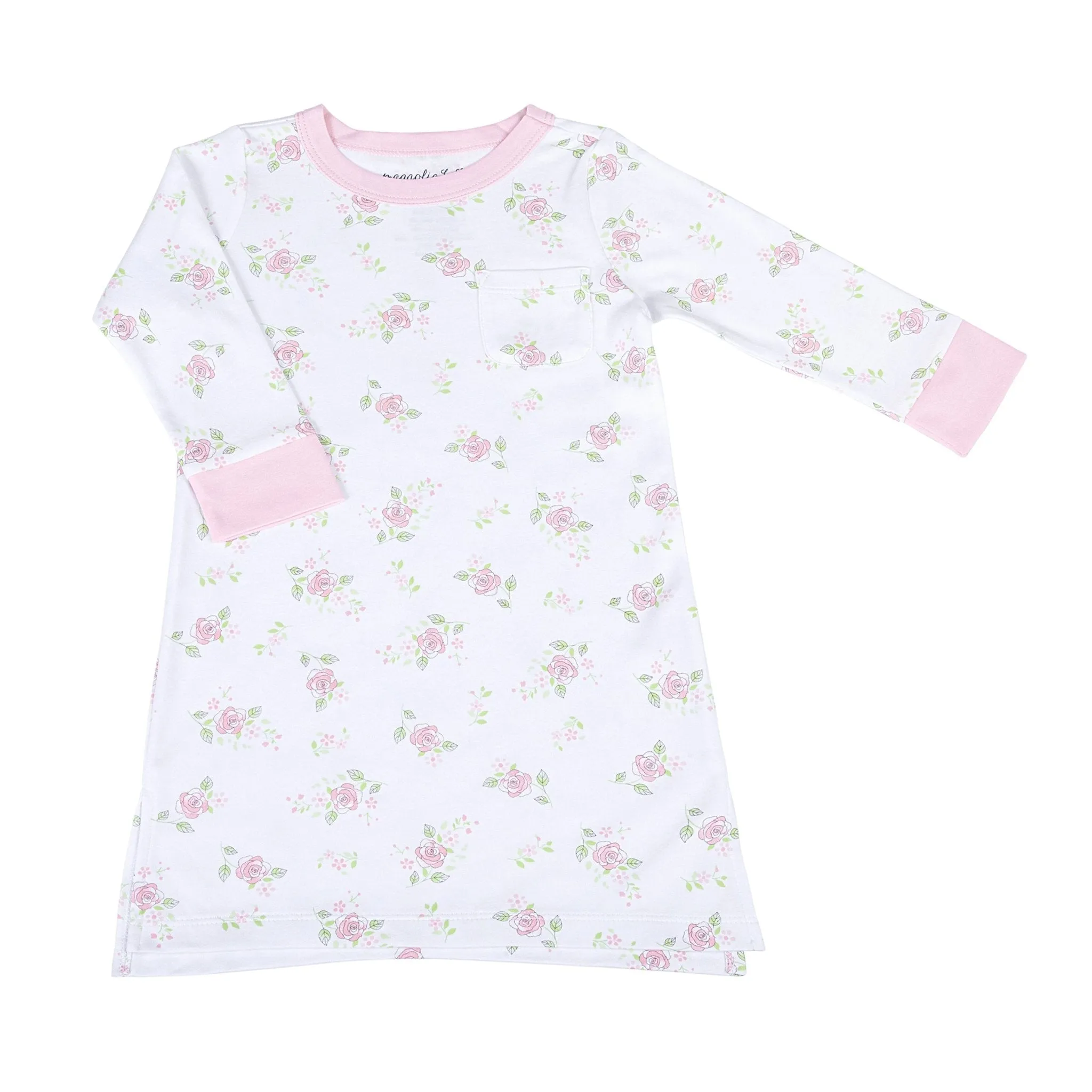 Hope's Rose Girl's Long Sleeve Nightdress