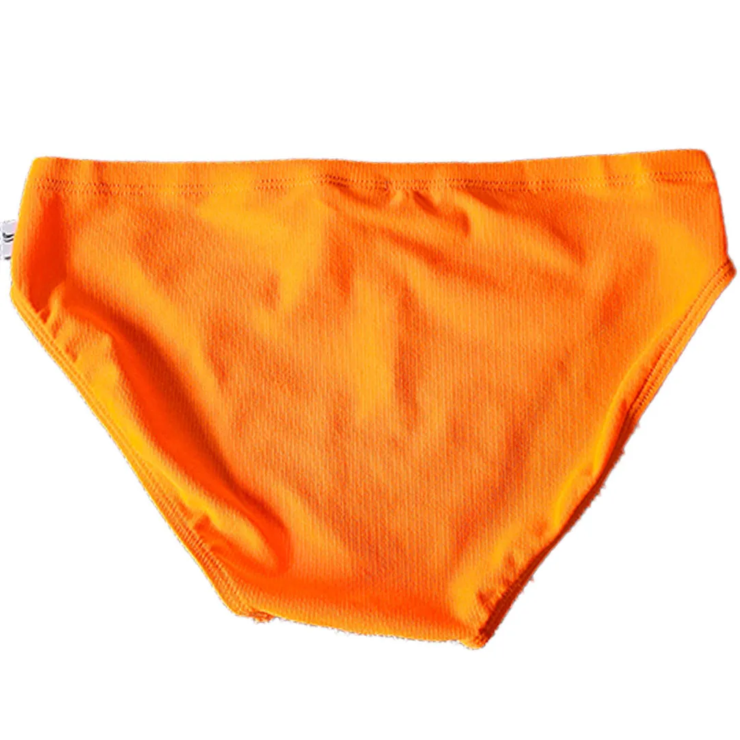 Hylyte Ribbed Swim Briefs Orange