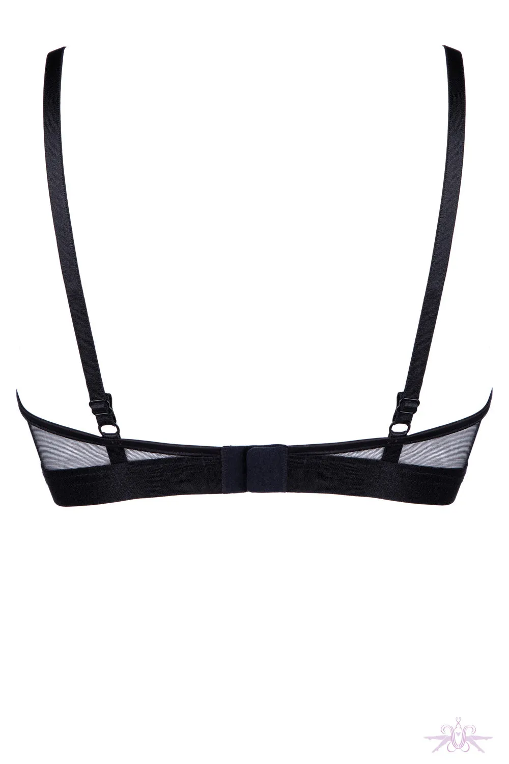 Jolidon Supreme Lace Triangle Black Bra