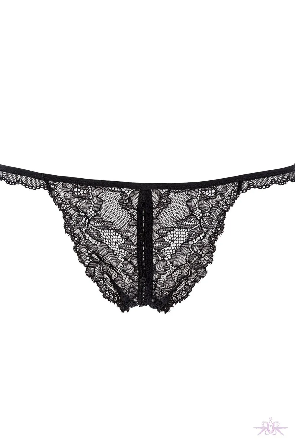 Maison Close Le Petit Secret Dentelle Openable Naked Panty