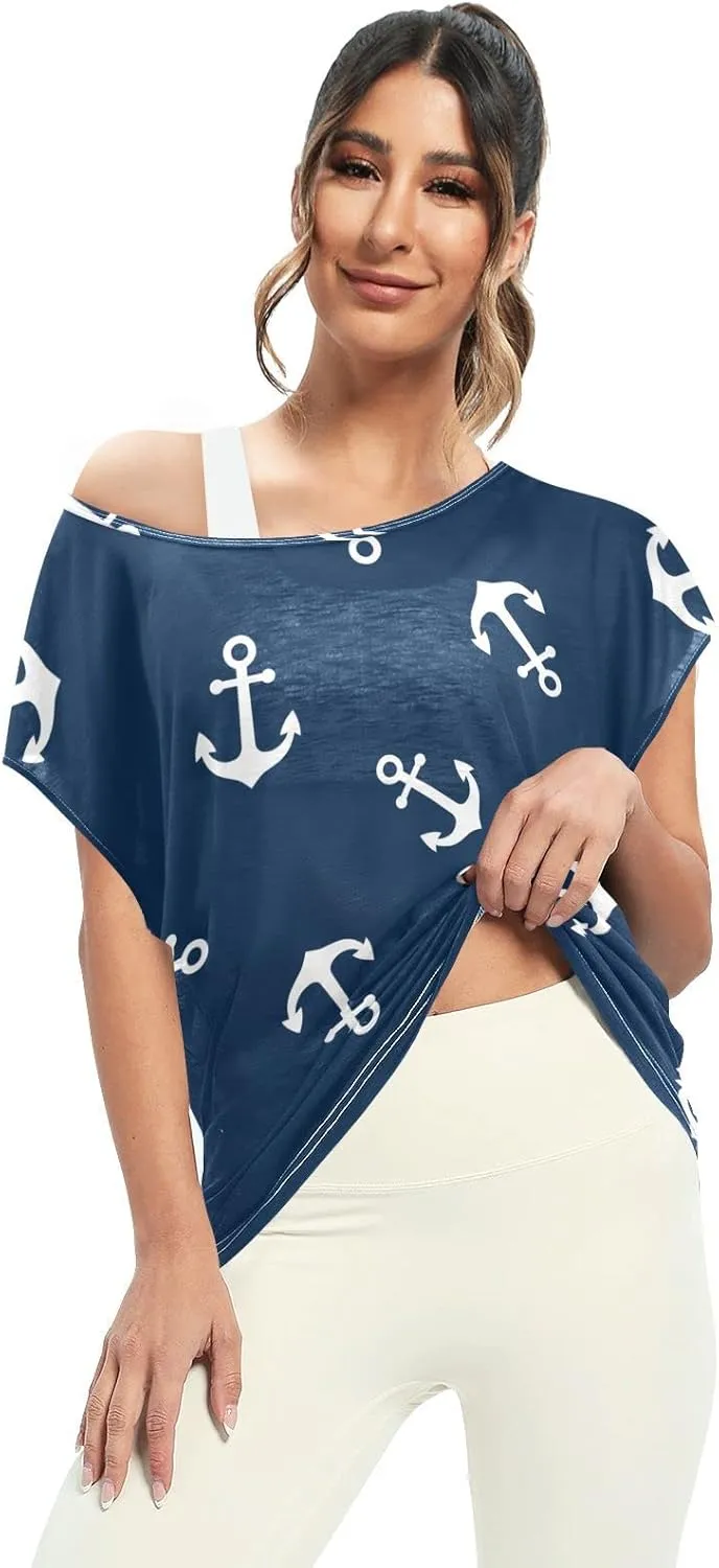 Mandala Short Sleeve Tops, Beach Coverup, Summer T-Shirts for Women