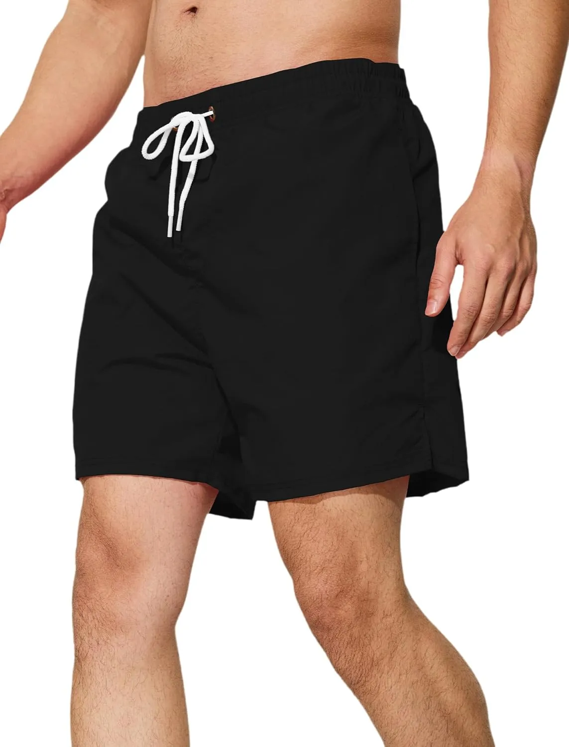 Mens Swim Trunks 5 inch Quick Dry Swim Shorts with Mesh Lining Beach Board Shorts Swimwear Bathing Suit