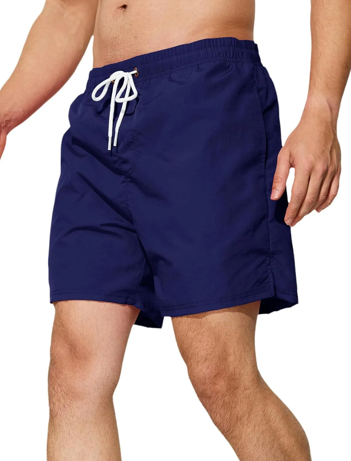 Mens Swim Trunks 5 inch Quick Dry Swim Shorts with Mesh Lining Beach Board Shorts Swimwear Bathing Suit