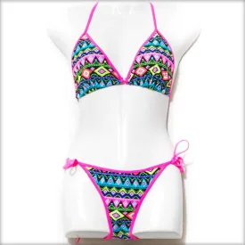 Multi Triangle Bikini Set