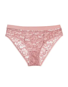 Petunia Bikini Brief in Rose