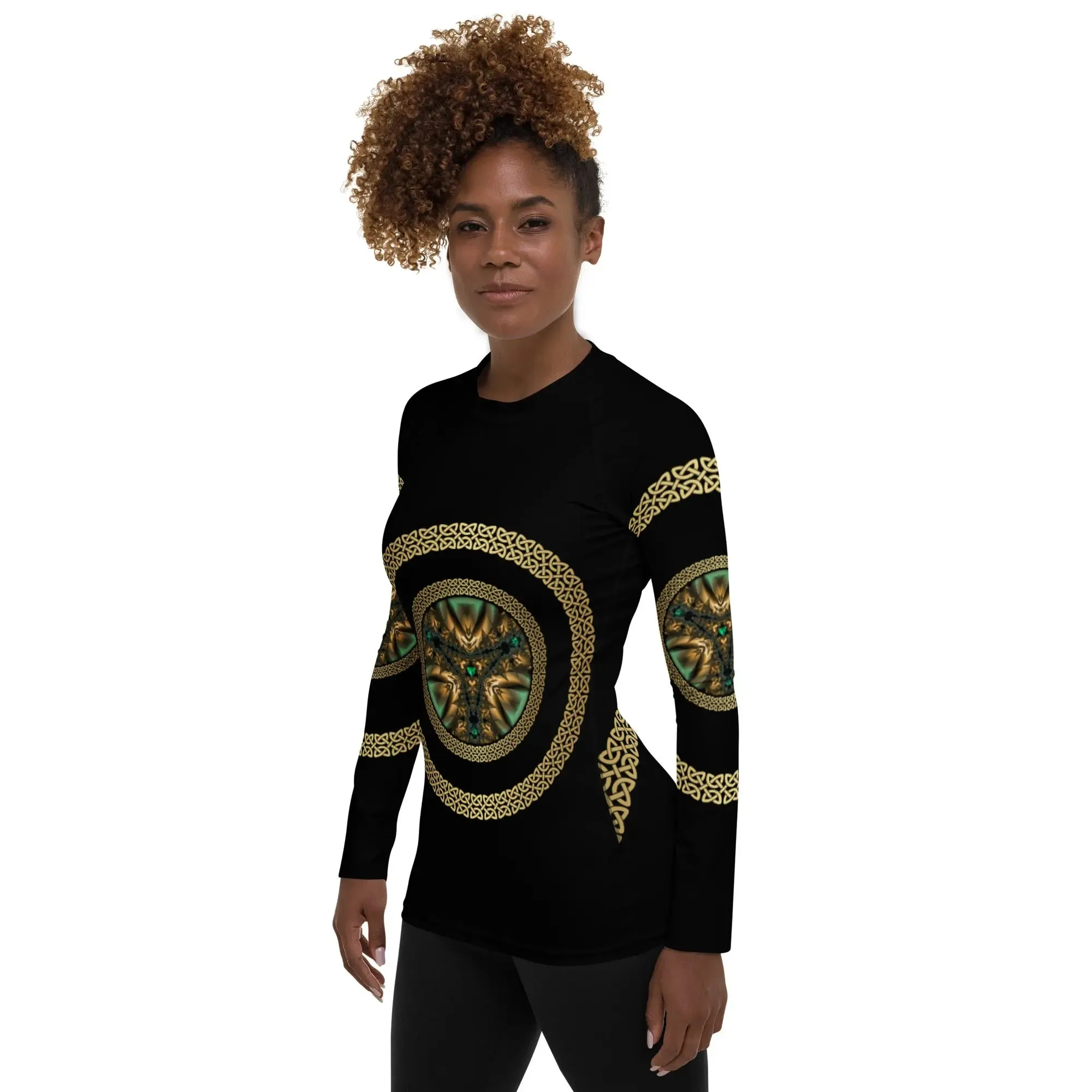 "Salutary Glow" Collection - Women's Rash Guard