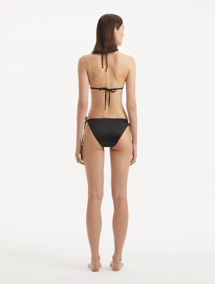 Rhea Black Bikini Bottom