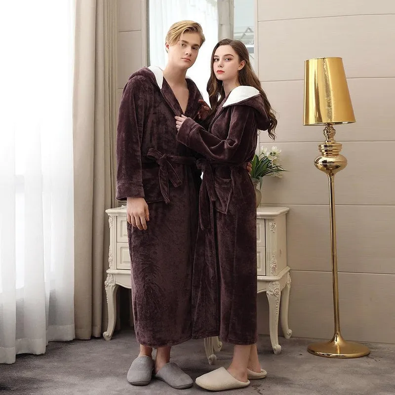 Robe de Chambre Homme Marron
