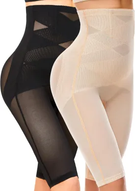 SIMIYA Shapewear Tummy Control Body Shaper for Women Compression Waist Trainer Girdle Thigh Slimmer Butt Lifting Shapewear