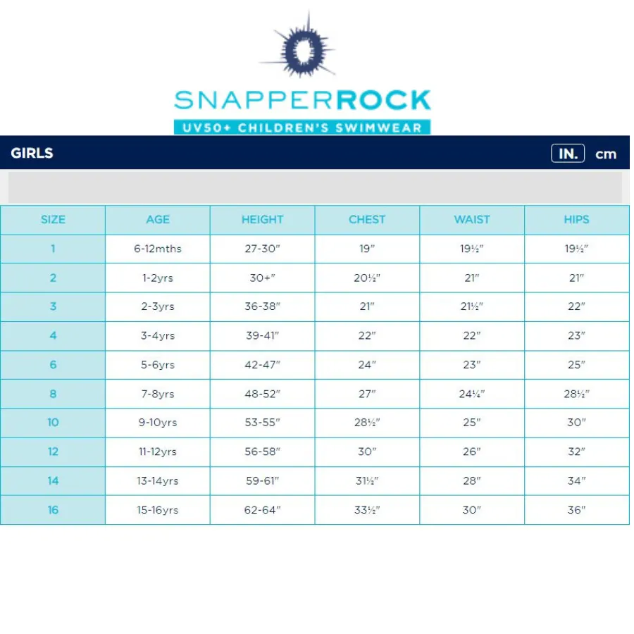 Snapper Rock Swimsuit Sustainable Ruffle Wing Skirt G13091- Oceania Sustainable