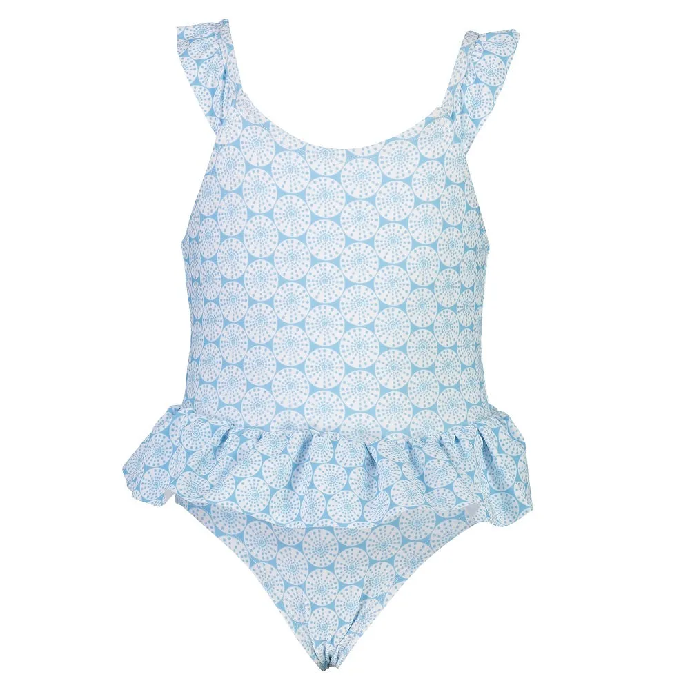 Snapper Rock Swimsuit Sustainable Ruffle Wing Skirt G13091- Oceania Sustainable