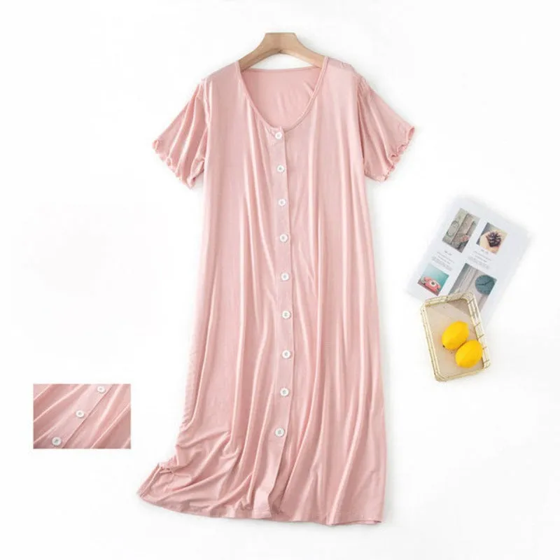 The Cotton Women's Night Dress Pajama