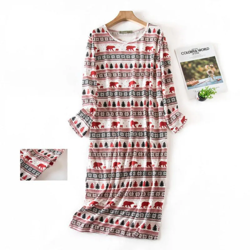The Soft Printed Long Women's Pajama