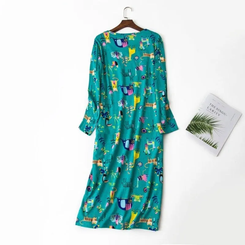 The Soft Printed Long Women's Pajama