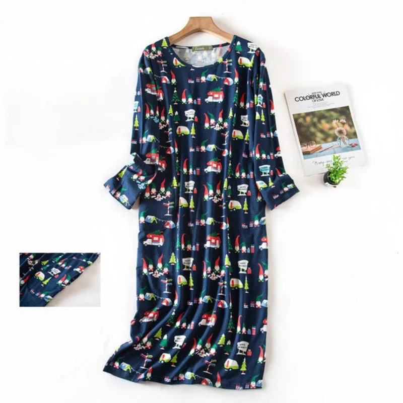 The Soft Printed Long Women's Pajama