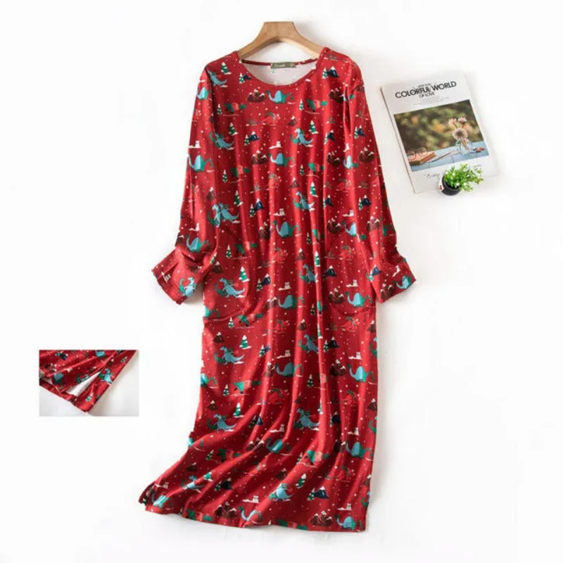 The Soft Printed Long Women's Pajama