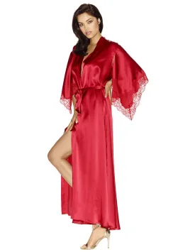 Trousseau of Dallas Estrella Stardom Silk Long Kimono