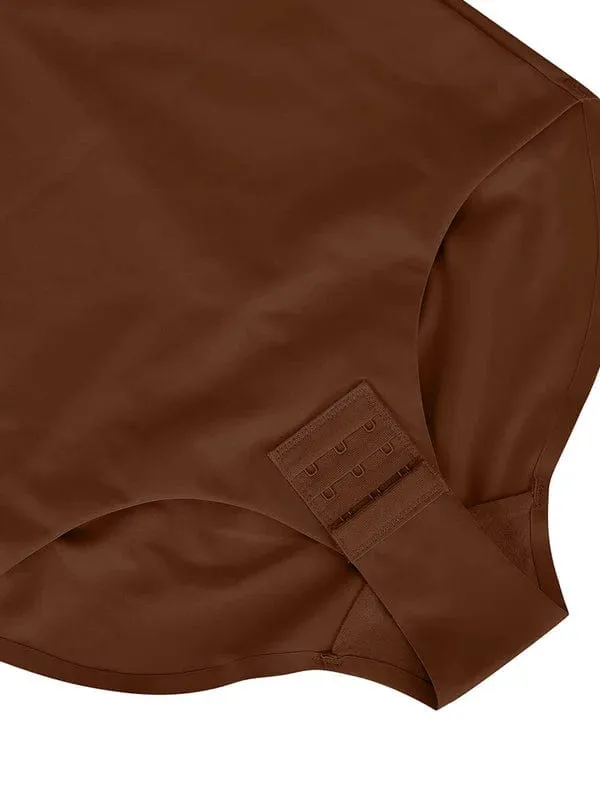 Tummy Control Sculpting Pushup Shapewear Bodysuit