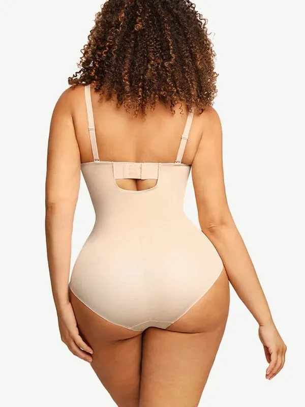 Tummy Control Sculpting Pushup Shapewear Bodysuit