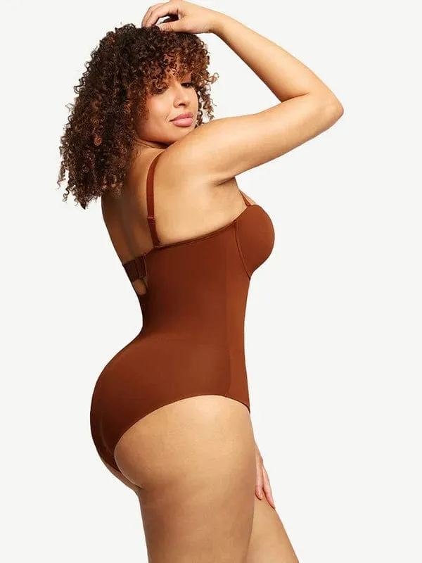 Tummy Control Sculpting Pushup Shapewear Bodysuit