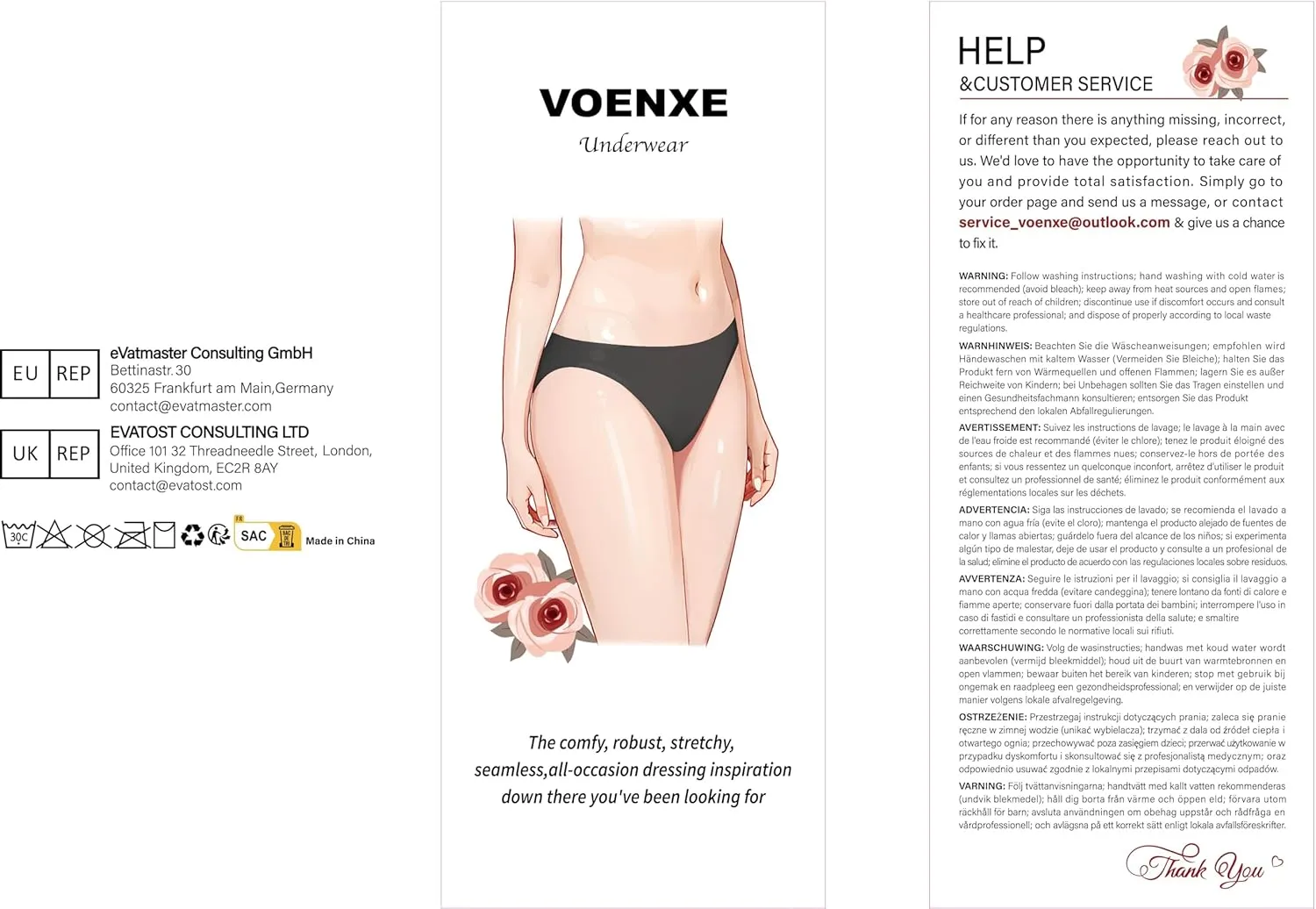 voenxe Women Bikini Underwear,Seamless Breathable Ladies Panties,No Show Comfortable Briefs Undies for Women,Hipster,5-Pack